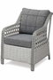 Hanah Home Conjunto de Jardín Rondi Gris Oscuro y Gris Claro